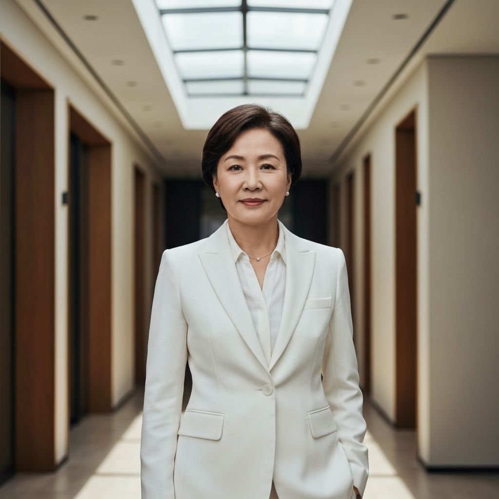 Professional representing career success